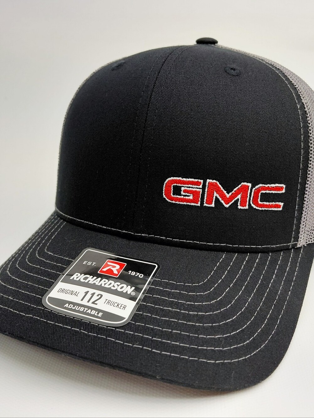 GMC Richardson 112 Trucker Mesh Snapback Hat Cap Embroidered